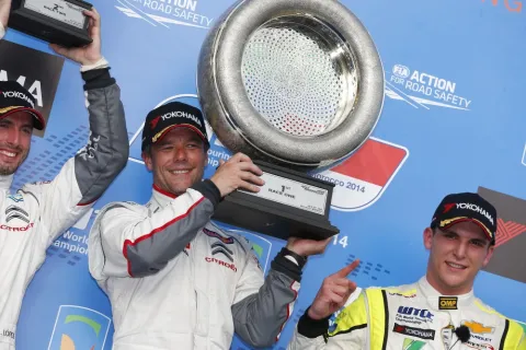 Sebastien Loeb: First victory in touring cars