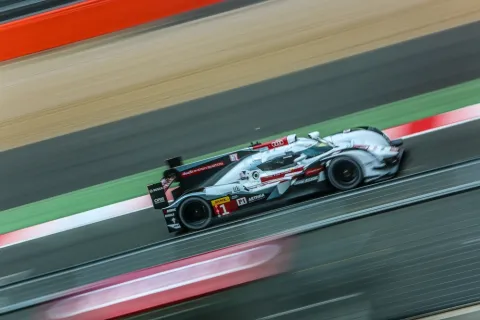 Defending champion: Audi with the new R18 e-tron quattro