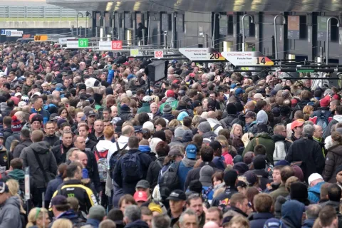 Big Crowds at Silverstone