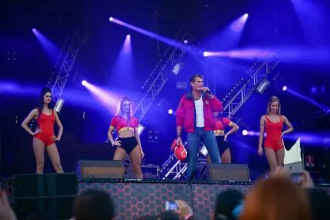 More than just motorsport: Acceleration Event with David Hasselhoff