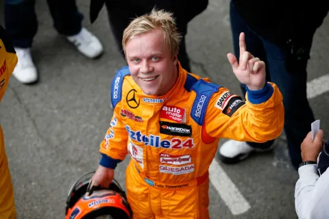 The winner: Felix Rosenqvist