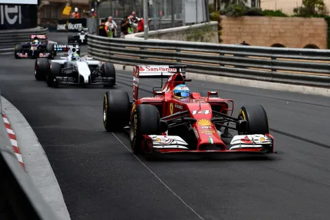 Alonso clinched 4th place, the best possible result for Ferrari