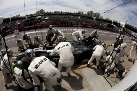 Finally a feeling of success for Jenson Button: Position 4