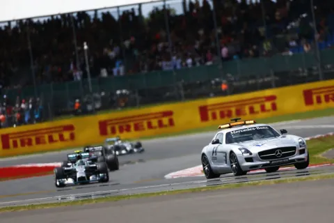 SafetyCar phase after Kimi Raikkonen crash