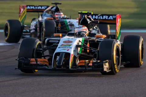 Hulkenberg and Perez: Both Force India score points
