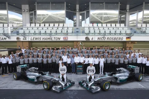 2014: An extremely successful season for Mercedes GP