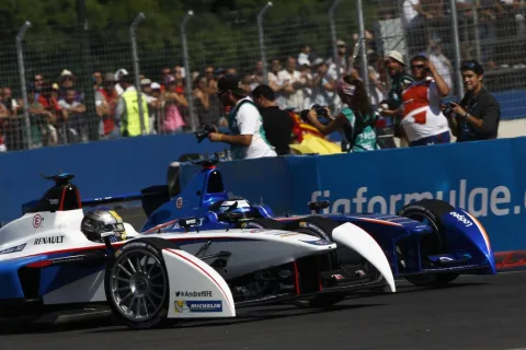 New driver: Marco Andretti in his father's team