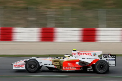 How it started: Force India in 2008