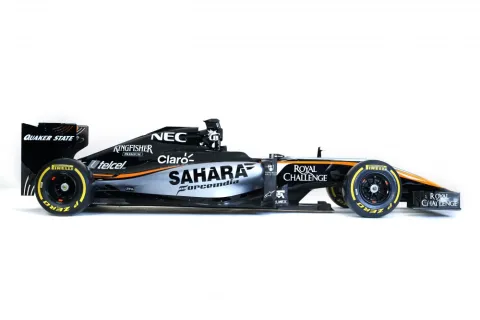 More black, no green: Force India 2015