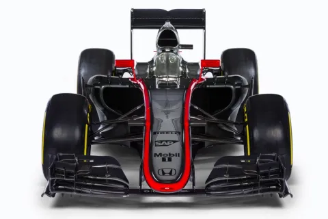 Front view of the MP4-30 - Honda