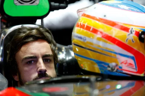 Fernando Alonso was transported to hospital after his mysterious accident.