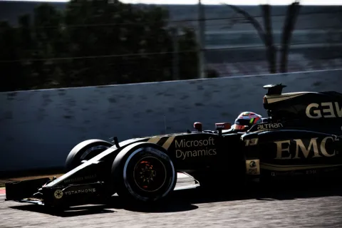 Also teammate Maldonado shone with fastest laps