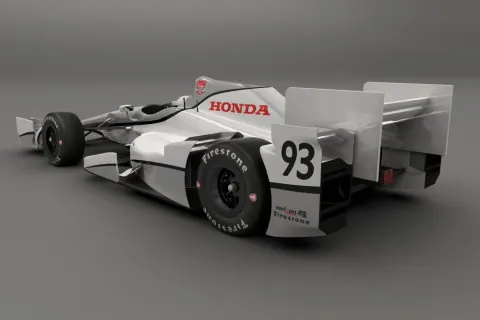 Engine cover with kink at Honda
