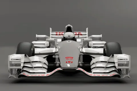 Front view of the Indycar Aerokit of Honda