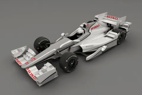 The Aerokit of Honda for the Dallara DW12