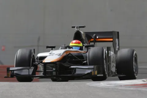 Sergio Canamasas was testing for Hilmer Motorsport