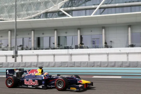 Pierre Gasly brings RedBull colors back to the GP2