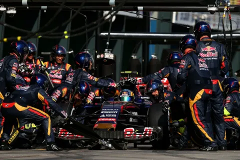 Carlos Sainz made a good impression on his GP debut