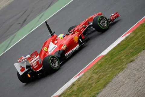 Shows steep upward: The form curve of Felipe MassaFelipe Massa, Ferrari
