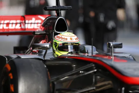 When will he win his first GP? Sergio Perez, new at McLaren