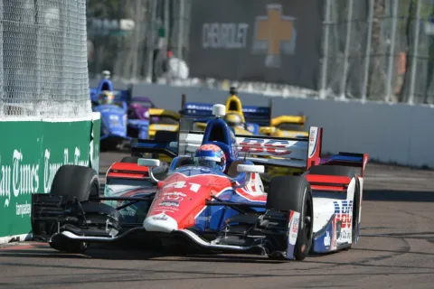 Jack Hawksworth: With other pit strategy temporarily in front