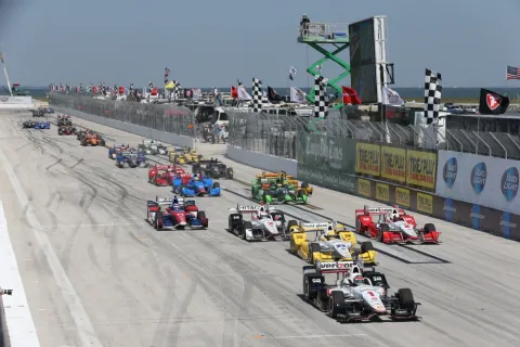 Start into the 2015 season: Will Power leads the field