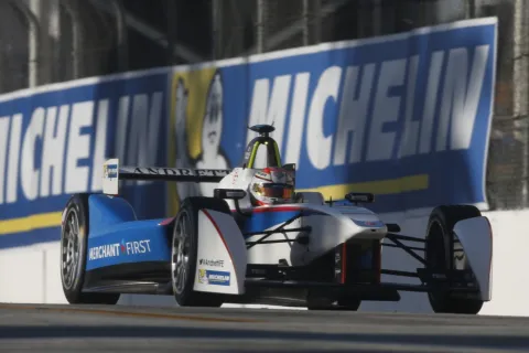 Podium for Jean-Eric Vergne