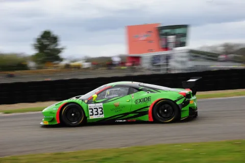 A fourth and a fifth place for Marco Seefried and Norbert Siedler in Ferrari