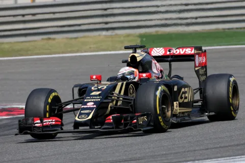 First points for Romain Grosjean and Team Lotus