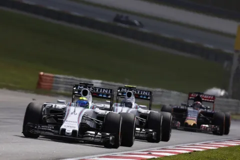 Williams was third force behind Mercedes and Ferrari