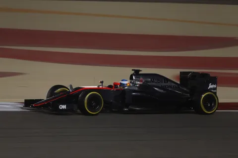 Best result yet: Fernando Alonso on his way to 11th place