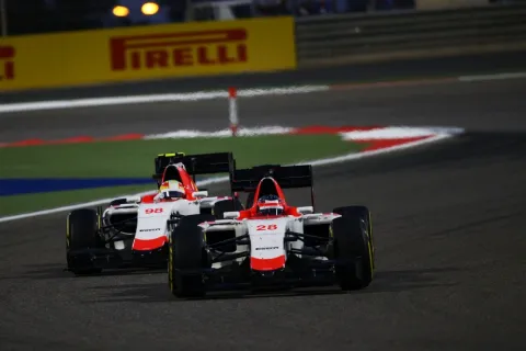 Stevens and Merhi: Manor brought both cars home