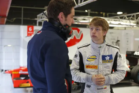 Has won two races 2012: Johnny Cecotto, 17. at Arden
