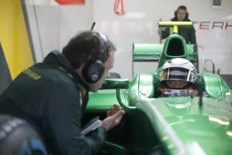 Drove in some free Formula 1 practise sessions 2012: Qing Hua Ma, Caterham