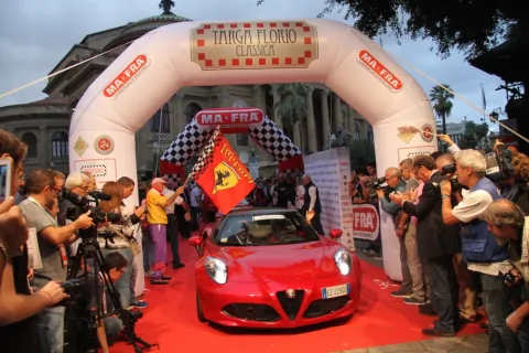 Starting Ceremony Nino Vaccarella apripista