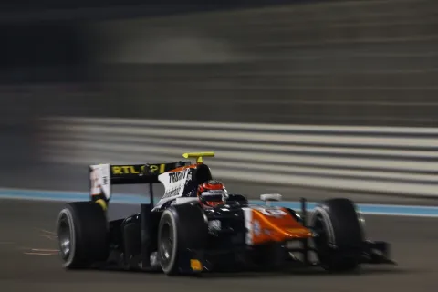 Comeback: Daniel de Jong in the first race after his accident in Spa