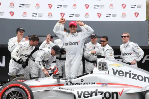 Juan Pablo Montoya wins in St.Petersburg again