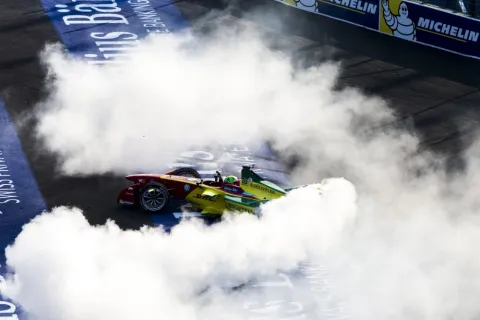 Too early happy: Winner di Grassi was disqualified