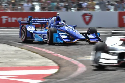 Scott Dixon took a podium at the start of the season
