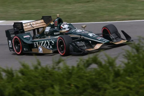 Short-term comeback: Zach Veach for one race at Ed Carpenter Racing