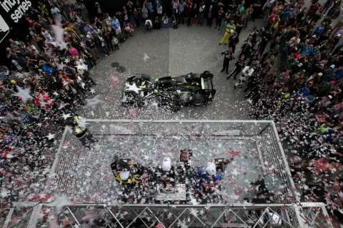 Josef Newgarden's first victory for Penske