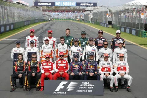 The pilotes at the beginning of the new season