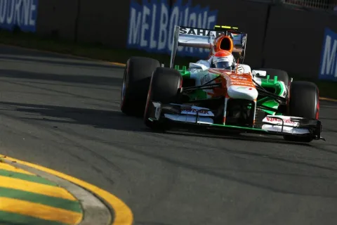 Position 7 and 8 for GP-leader Adrian Sutil and Paul di Resta