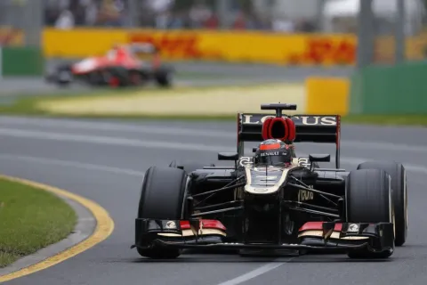 Came out on top: Kimi Räikkönen wins