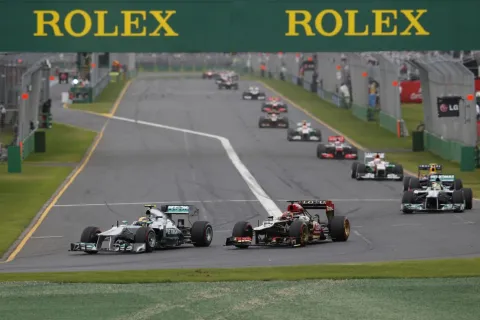 Only P5 at the end: Mercedes was leading the race too