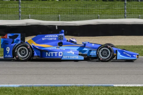 Good result for Scott Dixon: 2nd place