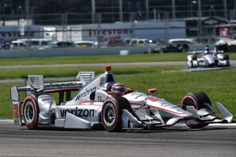 Will Power dominates the race