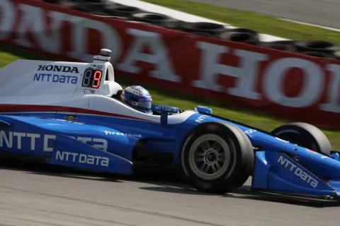 Only 9th place: Scott Dixon lost the lead in the points table
