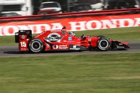 Rahal and Lexington fit: Podium for Graham