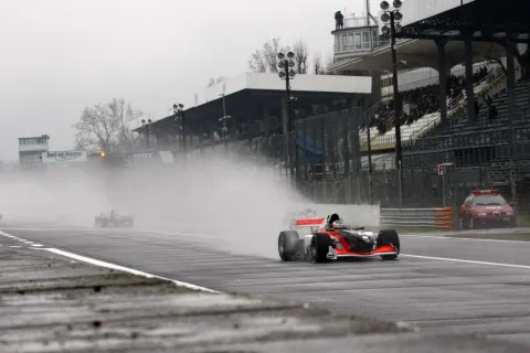 Anything but good conditions during sundays race